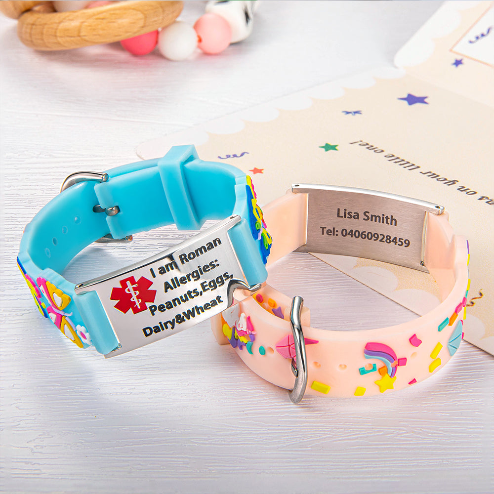 Luma™ Personalized Kids Medical ID Bracelet
