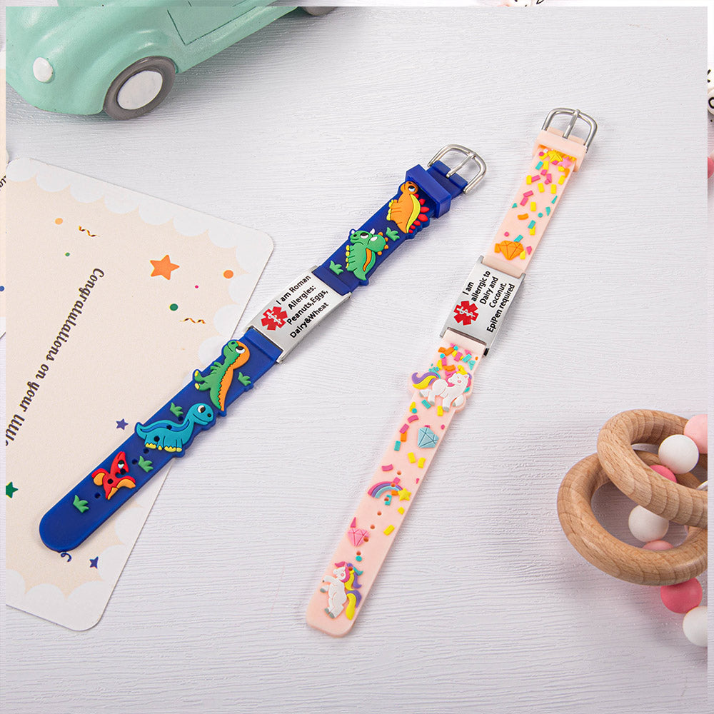 Luma™ Personalized Kids Medical ID Bracelet