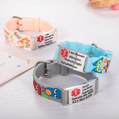 Luma™ Personalized Kids Medical ID Bracelet