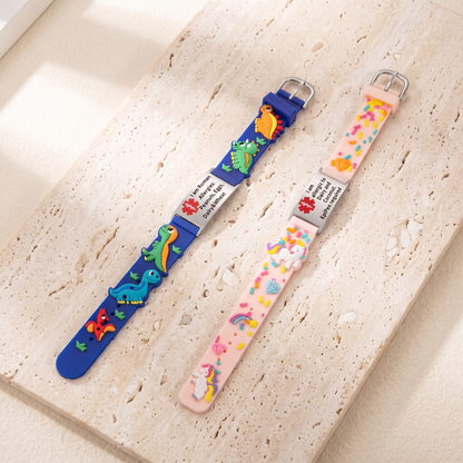 Luma™ Personalized Kids Medical ID Bracelet
