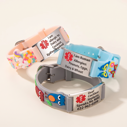 Luma™ Personalized Kids Medical ID Bracelet